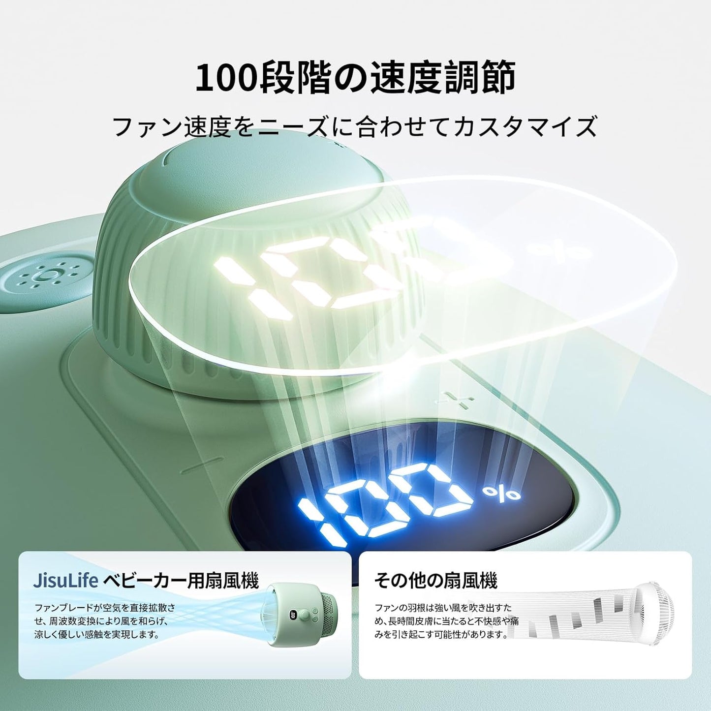 🍼🍃Baby Pure Fan™ベビーピュアファン (4000mAh)